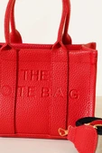 The Tote Bag Mini Çanta Kırmızı thumbnail 3