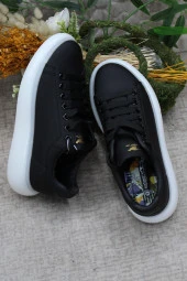 Fort Cheta Madrıd 150 Siyah Beyaz Memory Foam Taban Unisex Sneaker Ayakkabı thumbnail 7