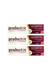 Prodoctor Pratik Erken Gebelik Testi 3'Lü PAKET (SKT:10/2025) - 1