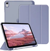 MobaxAksesuar Apple iPad Air 11inç M2/M3 Air 4/5.Nesil 10.9 Kılıf PU Deri Smart Standlı Case 2025-2024 Flip - 1