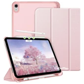MobaxAksesuar Apple iPad Air 11inç M2/M3 Air 4/5.Nesil 10.9 Kılıf PU Deri Smart Standlı Case 2025-2024 Flip - 9