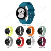 Samsung Galaxy Watch 4 5 6 7 FE 40 40 44 Classic 42 43 46 47 mm Kordon Silikon Kordon - 2