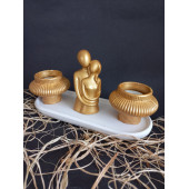 GOLD FİJİ SEVGİLİ MUMLUK SET - 1