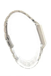 Maria Krem Kadran Gümüş Kordon Kadın Kol Saat - 6