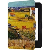 Amazon Kindle Paperwhite 4 - 10. Nesil 2018 Kitap Okuyucu Kılıfı Tarla - 1