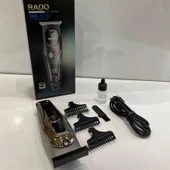 T Bıçak Sıfır Kesim LCD Ekran Şarjlı Tıraş Makinesi RD-3710 - 1