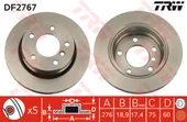 FREN DISKI ARKA HAVALI BMW E36 E46 - 1