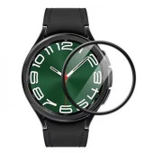 Polham Samsung Galaxy Watch 6 47mm Ful Kaplama Ultra Dayanıklı Akıllı Saat Koruyucu, Parmak İzi Bırakmaz - 1