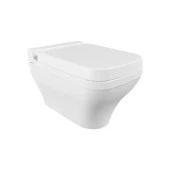 Bocchi Scala Mat Beyaz Asma Klozet ve Yavaş Kapak (Teşhir Ürün) thumbnail 1