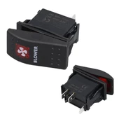 HAVALANDIRMA IŞIKLI 3P ON-OFF 12-24V MARIN SWITCH (IC-134M-S13) - 1