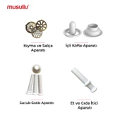 Musullu 1600w MT-G1600M Süper Turbo Et Kıyma Makinesi - 4