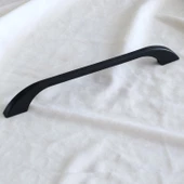 Meriç Kulp Mobilya Mutfak Dolabı Çekmece Dolap Kulpları Kapak Kulpu Kulbu Siyah Renk 192 mm Metal thumbnail 6