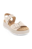 Muya Beebi 34213-045 Anatomik Taban Kadın Sandalet Krem 36-40 - 2