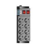 Blic Termal Akım Korumalı 8 Li Uzatma Kablosu 3XUsb 2 Mt 16 Amper FTR-08 - 1