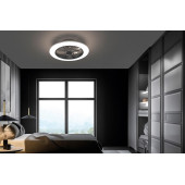 Orbus Uzaktan Kumandalı Tavan Vantilatörü 3000K - 6500K Işık ve Ayarlanabilir Fan Seviyeli VL1 - 1