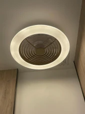 Orbus Uzaktan Kumandalı Tavan Vantilatörü 3000K - 6500K Işık ve Ayarlanabilir Fan Seviyeli VL1 - 3