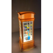 Telefon Kulübesi Kış Masalı Lambası - 2