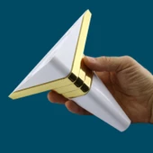 Golden Köşe Lüks Mobilya Grubu Kanepe Sehpa Tv Ünitesi Koltuk Ayağı 14 Cm Beyaz Altın Baza Ayakları thumbnail 6