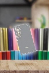 Gri Galaxy S22 Plus Kaplama Arka Ve Yan Full Kaplayan Koruyucu Body Hydrogel Kaplama - 2