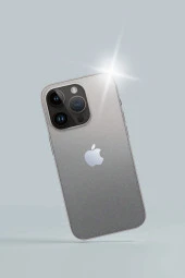 Gri iPhone 14 Pro Kaplama Arka Ve Yan Full Kaplayan Koruyucu Body Hydrogel Kaplama - 1