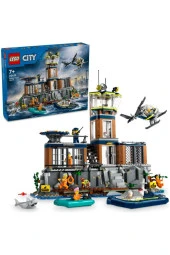® City Polis Hapishane Adası 60419 -  Oyuncak Yapım Seti (980 Parça) - 1