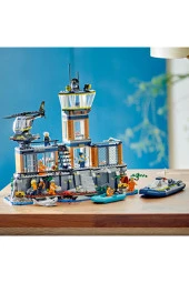 ® City Polis Hapishane Adası 60419 -  Oyuncak Yapım Seti (980 Parça) - 5