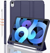 Apple iPad Air 4/5. Nesil 10.9 Kılıf Kalem Bölmeli Smart Case A2072 (10.Nesil Değildir) - 7