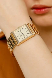 Maria Gold Kadran Gold Kordon Kadın Kol Saat - 4