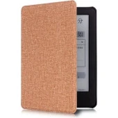 Amazon Kindle Paperwhite 4 - 10. Nesil  2018 Kitap Okuyucu Kılıfı Kahve - 1