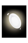 10 Adet 3W 4000K Ilık Beyaz Smd Ledli Yuvarlak Slim Panel KDL404 - 2