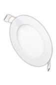 5 Adet 6W 6500K Beyaz Smd Ledli Yuvarlak Slim Panel KDL400 - 1
