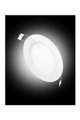 5 Adet 6W 6500K Beyaz Smd Ledli Yuvarlak Slim Panel KDL400 - 2