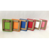 Vesikalık Resim Çerçevesi Ahşap İşlemeli 10 Adet thumbnail 1