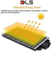 600 Güneş Enerjili Solar Bahçe Çevre  Lambası DLS - 4