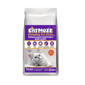 CatMozz Premium Topaklanan Özel Parfümlü Bentonit İnce Beyaz Kedi Kumu Maxi Paket 30 Lt - 1