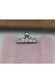 Cerrahi Çelik Tragus, Kıkırdak, Helix 8 Mm Piercing (ÇİFT TARAFLI AÇILABİLİR) - 3