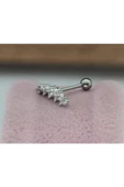 Cerrahi Çelik Tragus, Kıkırdak, Helix 8 Mm Piercing (ÇİFT TARAFLI AÇILABİLİR) - 4