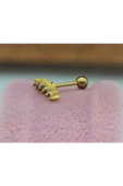 Cerrahi Çelik Tragus, Kıkırdak, Helix 8 Mm Piercing (ÇİFT TARAFLI AÇILABİLİR) - 2