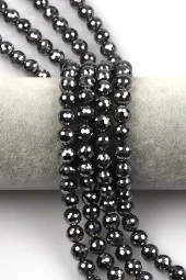 Terahertz Doğal Taş Dizi 8 mm Fasetli Küre Kesim thumbnail 1