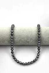 Terahertz Doğal Taş Dizi 8 mm Fasetli Küre Kesim thumbnail 2