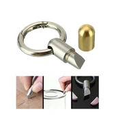 Ayt Sunup Kapsül Mini Falçata Anahtarlık Tipi Maket Bıçağı Küçük - 1