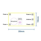 Kablosuz FM Verici Modülü 88-108MHz thumbnail 1