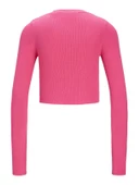 JJXX Bayan Uzun Kollu Crop Triko Kazak 12243660 - 7