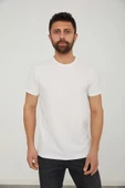 CAZADOR BİSİKLET YAKA ERKEK TSHİRT EKRU thumbnail 1