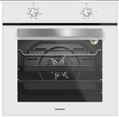 Silverline 3481 Flam - CS5349W01 - BO65E1W01 Beyaz Cam Ankastre Set thumbnail 4