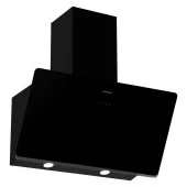 Silverline BO6502B02 - CS5365B01 - 3457 Soho 60 Siyah Cam Ankastre Set thumbnail 2