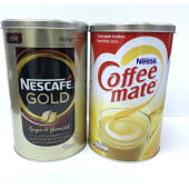 NESCAFE GOLD TENEKE KUTU 900 GR + COFFEE MATE TENEKE KUTU 2 KG - 1
