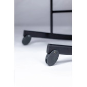 Rubi Portatif Sallanır Anne Yanı Fileli Keten Kumaş Beşik - 8