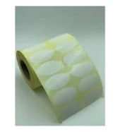 KUŞE 25X50 ELİPS ETİKET 2000 ADET - 1