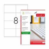 Tanex Laser Etiket Kod Tw 2408 105mm x 72mm thumbnail 2